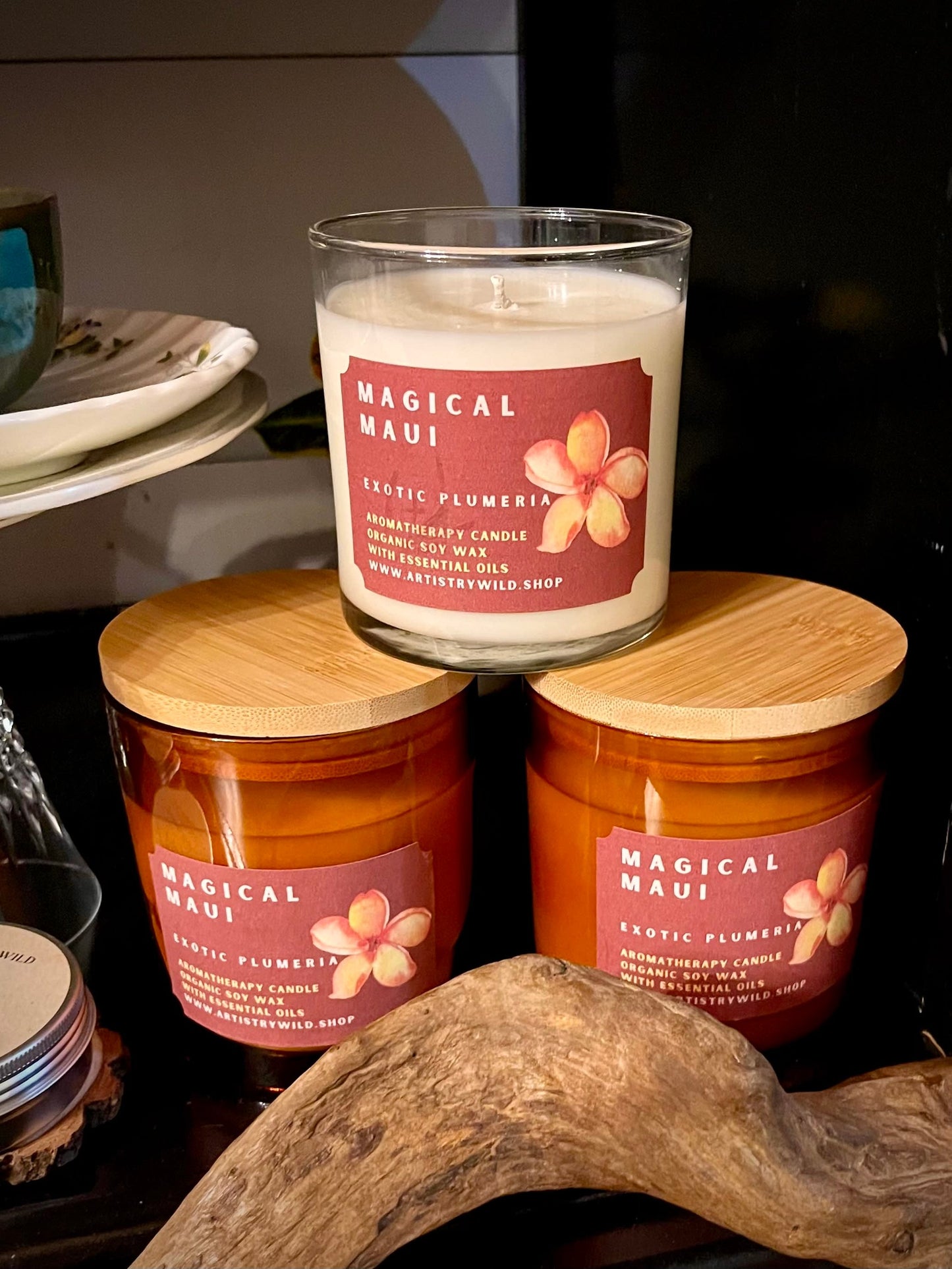 Magical Maui Cocoa/Soy Wax Candle
